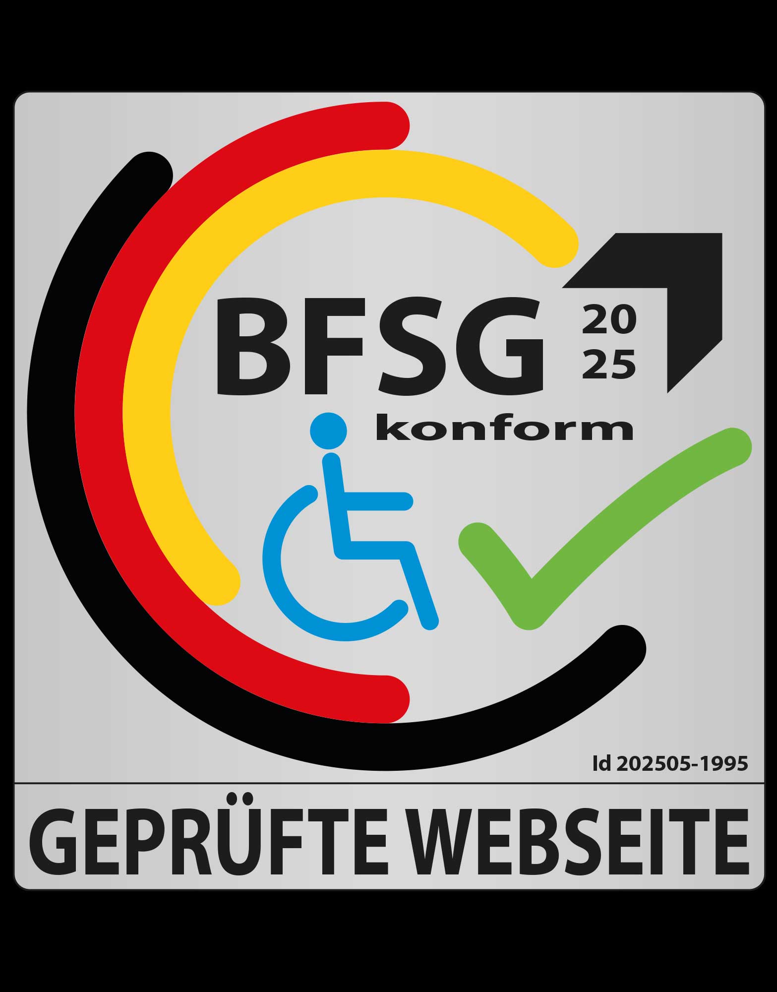 Prüfsiegel BSFG