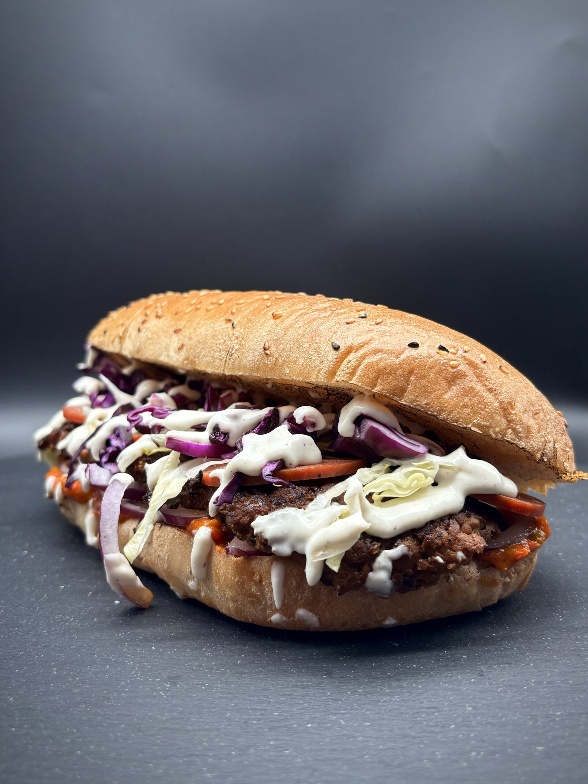 Ein Bild von unserem Monatsburger Kumru Smash.